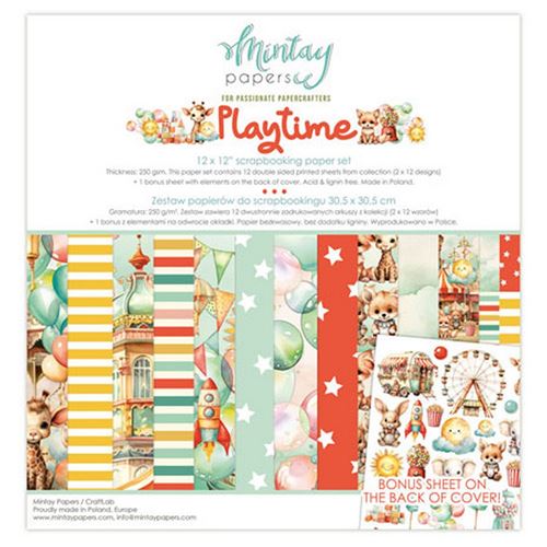 Blocchi di Carte Scrap Playtime