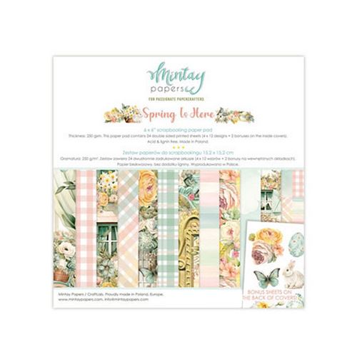 Blocchi di Carte Scrap Spring is Here 15x15