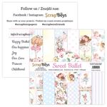 Blocchi di Carte Scrap Sweet Ballet 15 x 15