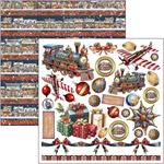 Blocchi di Carte Scrap Toy Shop Fussy Cut Pad cm 15 x 15