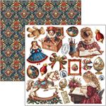 Blocchi di Carte Scrap Toy Shop Fussy Cut Pad cm 15 x 15