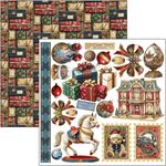 Blocchi di Carte Scrap Toy Shop Fussy Cut Pad cm 15 x 15