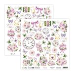 Blocchi di Carte Scrap Violetta 30 x 30