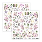 Blocchi di Carte Scrap Violetta 30 x 30