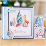 Blocchi di Carte Scrap Watercolour Christmas 30x30