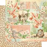 Blocchi di Carte Scrap Wild And Free 20 x 20