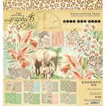 Blocchi di Carte Scrap Wild And Free 20 x 20