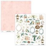 Blocchi di Carte Scrap Winged Melodies 30 x 30
