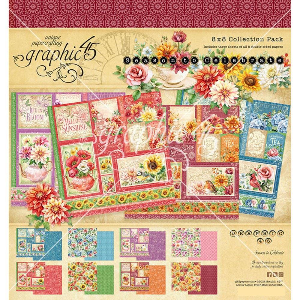 Blocchi di Carte Season to Celebrate 20 x 20