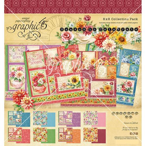 Blocchi di Carte Season to Celebrate 20 x 20