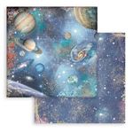 Blocco Di Carte Scrap Maxi Background Cosmos Infinity Cm 30 X 30