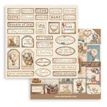 Blocco Di Carte Scrap Mini 6 fogli Baby cm 20 x 20