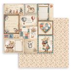 Blocco Di Carte Scrap Mini 6 fogli Baby cm 20 x 20