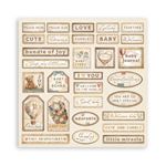 Blocco Di Carte Scrap Mini 6 fogli Baby cm 30 X 30