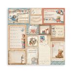 Blocco Di Carte Scrap Mini 6 fogli Baby cm 30 X 30