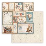 Blocco Di Carte Scrap Mini 6 fogli Baby cm 30 X 30