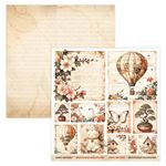Blocco Di Carte Scrap Mini 6 fogli Lady in Japan cm 30 X 30