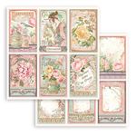 Blocco Di Carte Scrap Rose Parfum cm 30 X 30