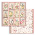 Blocco Di Carte Scrap Rose Parfum cm 30 X 30