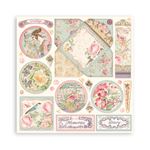 Blocco Di Carte Scrap Rose Parfum cm 30 X 30