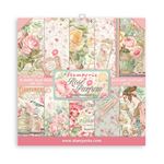 Blocco Di Carte Scrap Rose Parfum cm 30 X 30