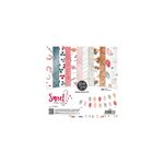 Blocco  di Carte Scrap Sweet Christmas cm 15 x 15