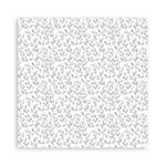 Blocco da 10 Carte Scrap Christmas Rose cm 30 x 30
