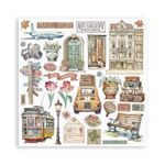 Blocco da 22 carte Scrap Art of Travelling