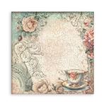 Blocco da 22 carte Scrap Brocante Antiques 20 x 20