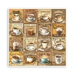 Blocco da 22 carte Scrap Coffee and Chocolate 30 x 30