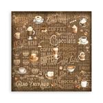 Blocco da 22 carte Scrap Coffee and Chocolate 30 x 30