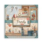 Blocco da 22 carte Scrap Single Face Family 20 x 20