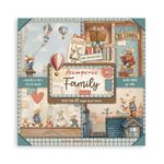 Blocco da 22 carte Scrap Single Face Family