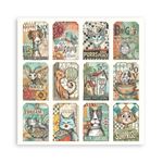 Blocco da 22 carte Scrap Single Face Furry Friends 20 x 20