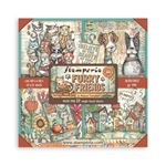 Blocco da 22 carte Scrap Single Face Furry Friends