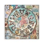 Blocco da 22 carte Scrap Single Face Furry Friends 2 20 x 20