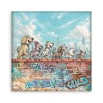 Blocco da 22 carte Scrap Single Face Furry Friends 2