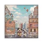 Blocco da 22 carte Scrap Single Face Furry Friends 2