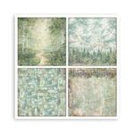 Blocco da 22 carte Scrap Single Face Herbarium Silvae