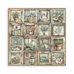 Blocco da 22 carte Scrap Single Face Herbarium Silvae