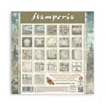 Blocco da 22 carte Scrap Single Face Herbarium Silvae 20 x 20