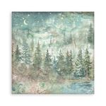 Blocco da 22 carte Scrap Single Face Herbarium Silvae 20 x 20