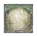 Blocco da 22 carte Scrap Single Face Herbarium Silvae