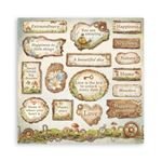 Blocco da 22 carte Scrap Single Face Hidden Grove 20 x 20