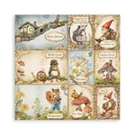 Blocco da 22 carte Scrap Single Face Hidden Grove 20 x 20