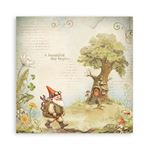 Blocco da 22 carte Scrap Single Face Hidden Grove 20 x 20