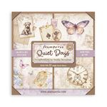 Blocco da 22 carte Scrap Single Face Quiet Days 20 x 20