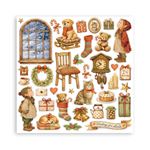 Blocco da 22 carte Scrap Single Face Silent Night