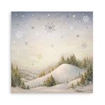 Blocco da 22 carte Scrap Single Face Silent Night
