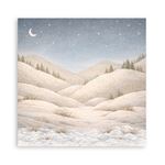 Blocco da 22 carte Scrap Single Face Silent Night